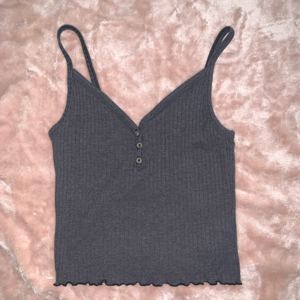 AE HENLEY CROP CAMI - American eagle xs tank